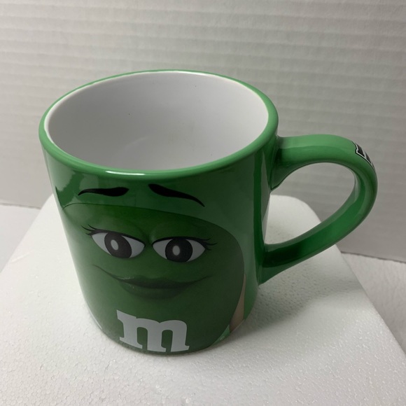 M &M face green coffee mug - Picture 2 of 4